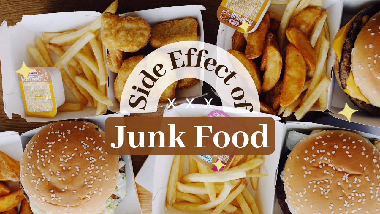 Brown Minimalist Junk Food Youtube Thumbnail